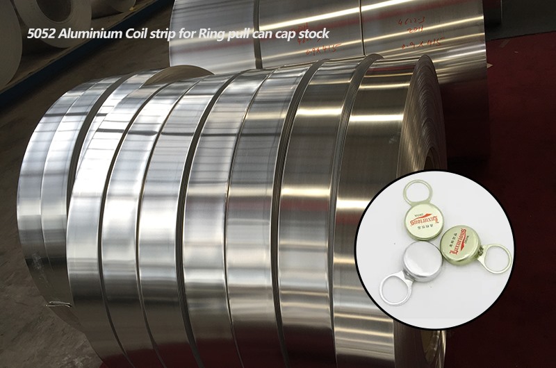 5052 Aluminium Coil strip for Ring pull can cap stock