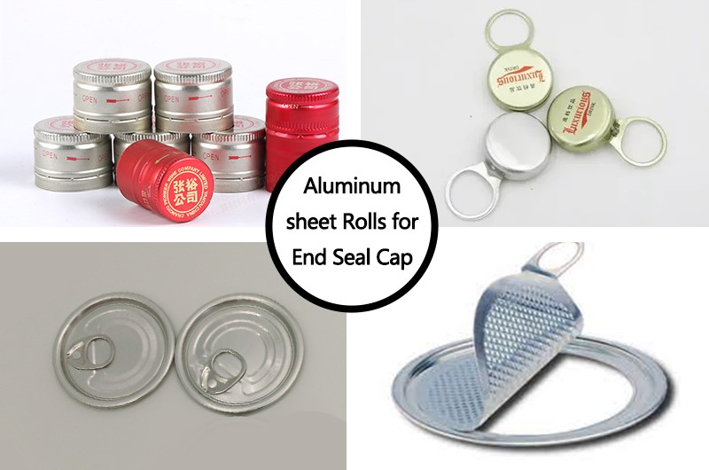 Aluminum sheet Rolls for End Seal Cap